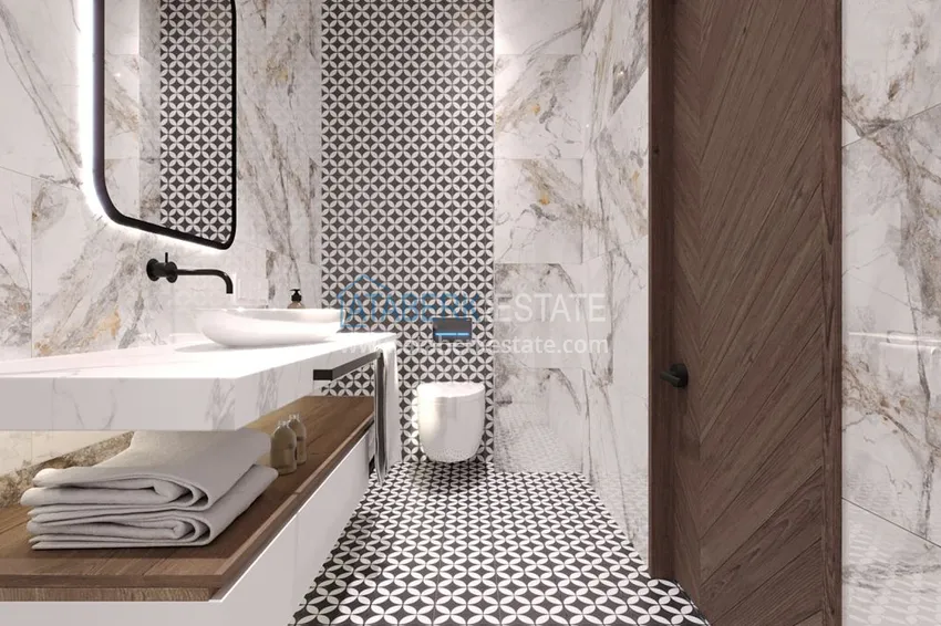 Приобрести Виллы премиум-класса! Уникальный проект коттеджного комплекса под гражданство - Алания район Ешильоз 36 