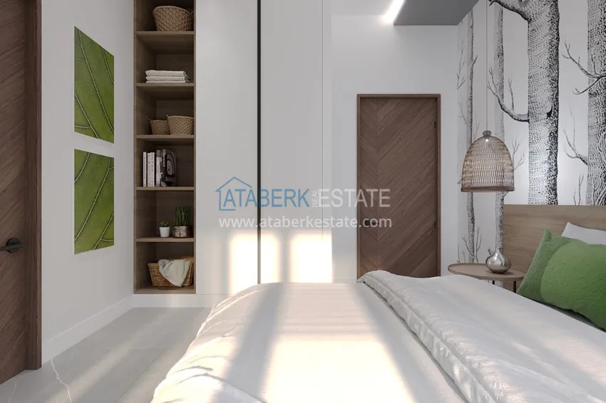 Приобрести Виллы премиум-класса! Уникальный проект коттеджного комплекса под гражданство - Алания район Ешильоз 29 