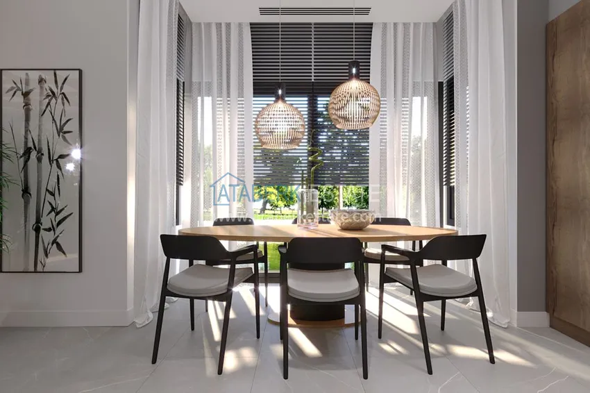 Приобрести Виллы премиум-класса! Уникальный проект коттеджного комплекса под гражданство - Алания район Ешильоз 4 