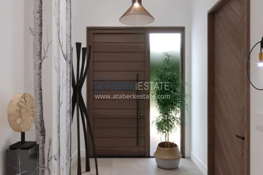 Приобрести Виллы премиум-класса! Уникальный проект коттеджного комплекса под гражданство - Алания район Ешильоз 7 