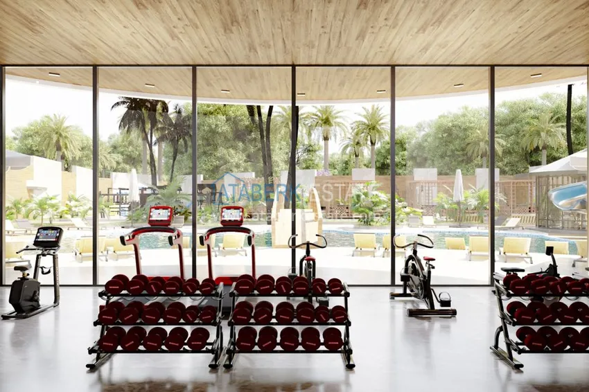 Квартиры в Газипаше на этапе котлована в резиденции с отельной инфраструктурой 18