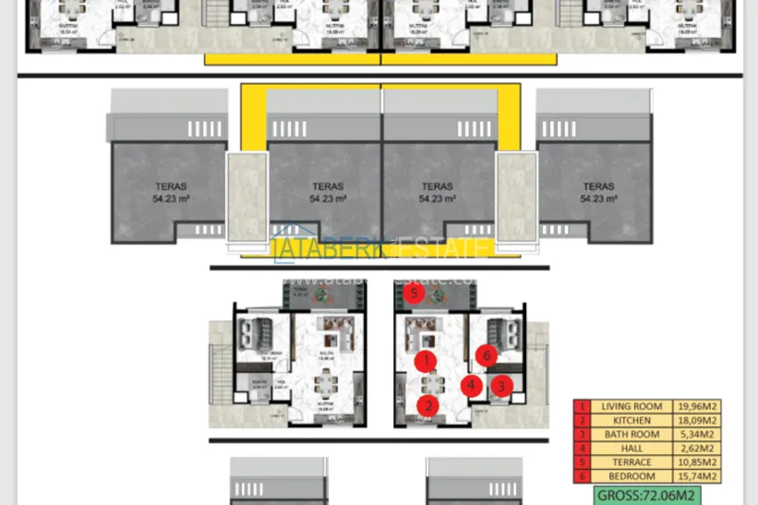 Купить дешево Новый эксклюзивный комплекс на первой береговой линии – Северный Кипр, Гирне 6 