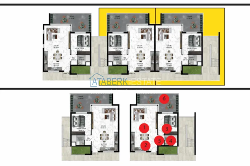 Купить дешево Новый эксклюзивный комплекс на первой береговой линии – Северный Кипр, Гирне 12 
