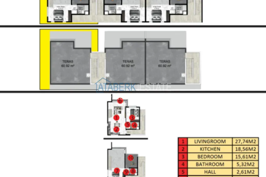 Купить дешево Новый эксклюзивный комплекс на первой береговой линии – Северный Кипр, Гирне 13 
