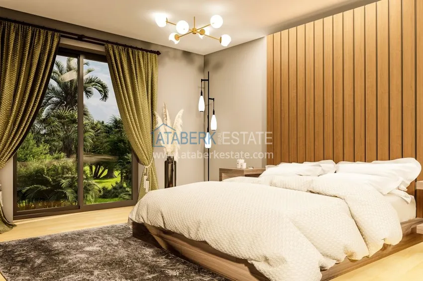 Приобрести Новый современный проект бутик-комплекса с инфраструктурой, в Газипаше 2 