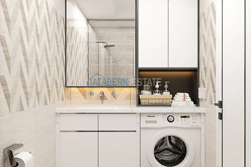 Приобрести Квартиры в Алании, район Демирташ от строительной компании на этапе проекта 10