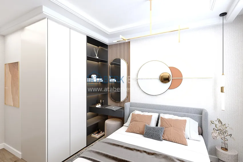 Приобрести Квартиры в Алании, район Демирташ от строительной компании на этапе проекта 6