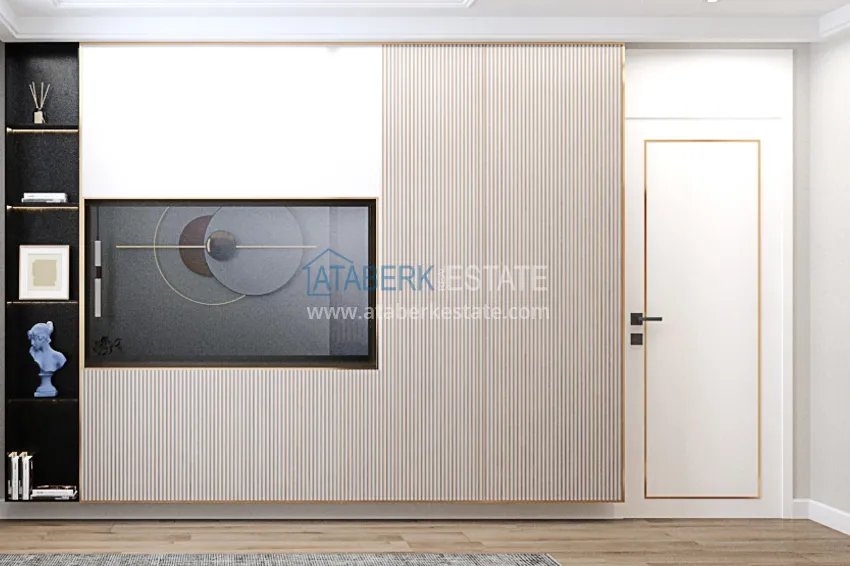 Приобрести Квартиры в Алании, район Демирташ от строительной компании на этапе проекта 9