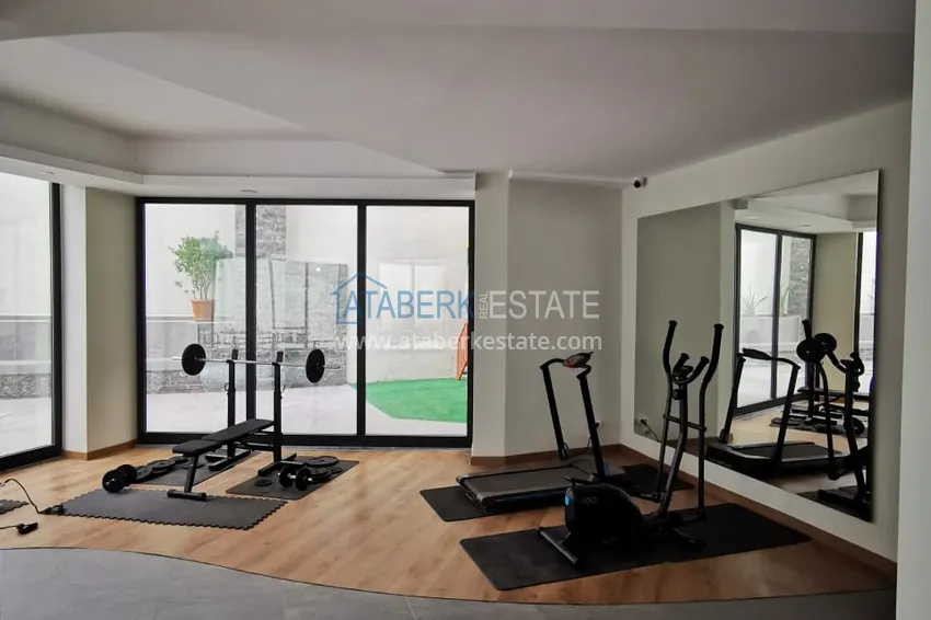 Сдается двухкомнатная квартира в Аланьи район Тосмур №14 13 