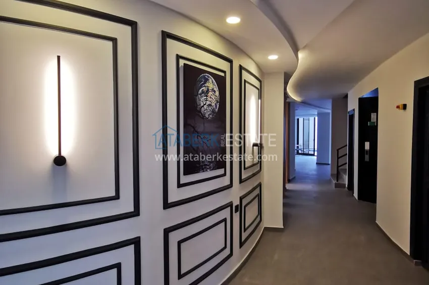 Сдается двухкомнатная квартира в Аланьи район Тосмур №14 14 