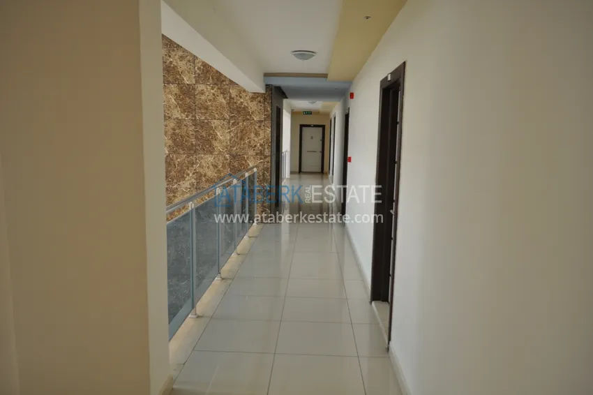 Квартира в Джикджилли меблированная с видом на море и горы в жилом комплексе премиум-класса 17 