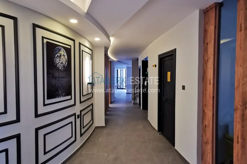 Сдается двухкомнатная квартира в Аланьи район Тосмур №14 15 