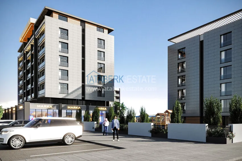 Новый инвестиционно-привлекательный проект в районе Кепез, Анталия 18 