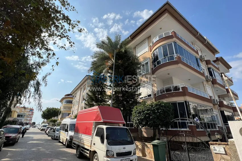 Двухуровневая квартира с мебелью – Алания, Оба. Район открыт для ВНЖ 1 