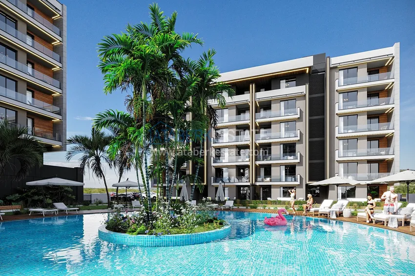 Новый инвестиционно-привлекательный проект в районе Кепез, Анталия 1 