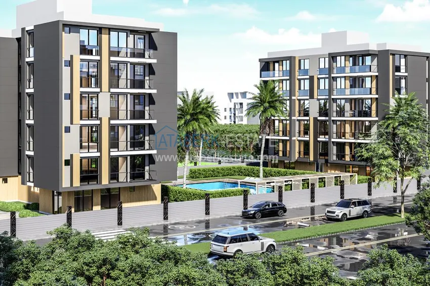 Новый проект престижного жилого комплекса в Анталии, район Кепез  2 