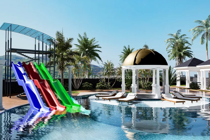 Квартиры в Алании, район Демирташ от строительной компании на этапе проекта 4