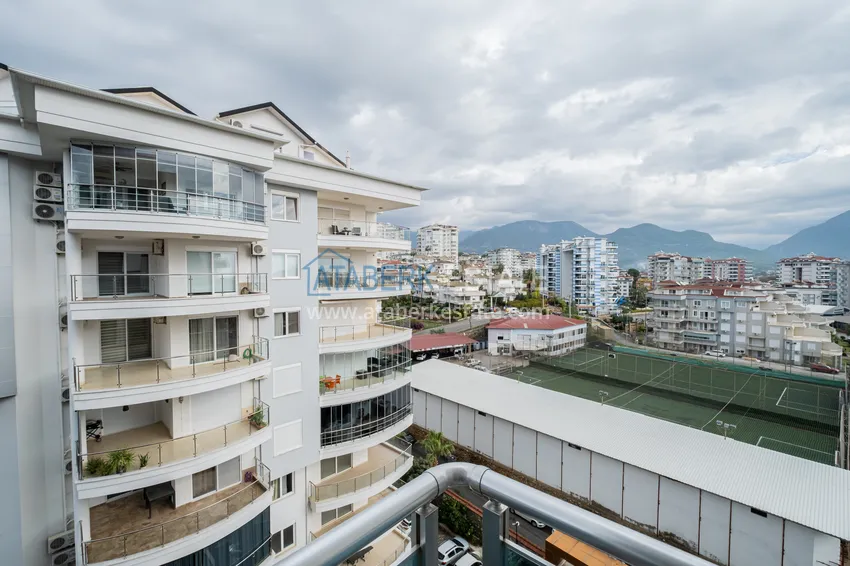 Приобрести Квартира в Джикджилли меблированная с видом на море и горы в жилом комплексе премиум-класса 14 