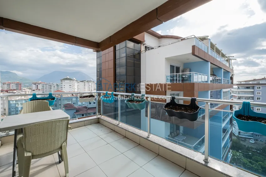 Приобрести Квартира в Джикджилли меблированная с видом на море и горы в жилом комплексе премиум-класса 15 