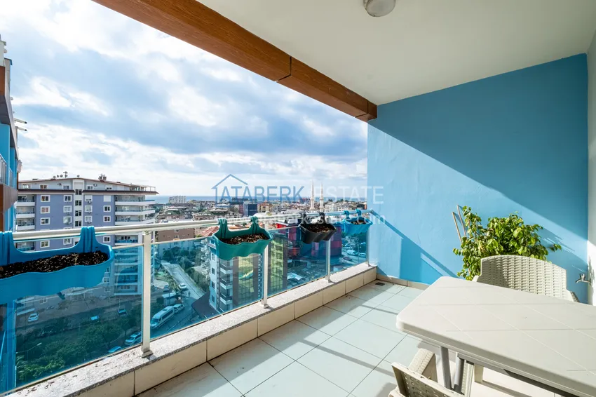 Приобрести Квартира в Джикджилли меблированная с видом на море и горы в жилом комплексе премиум-класса 16 