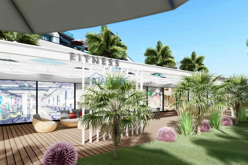 Новый эксклюзивный проект жилого комплекса в Алании – район Оба 43 