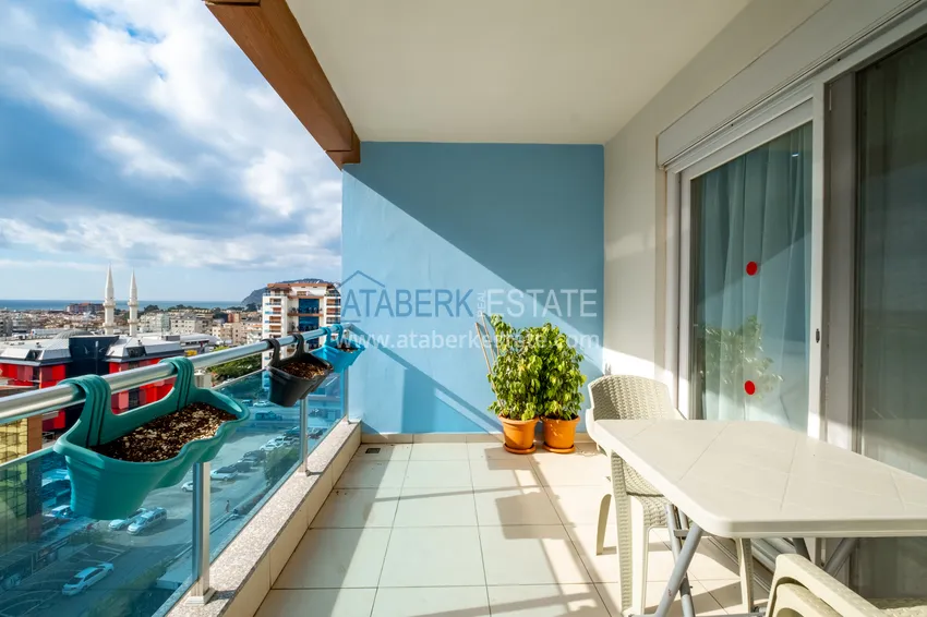 Приобрести Квартира в Джикджилли меблированная с видом на море и горы в жилом комплексе премиум-класса 17 