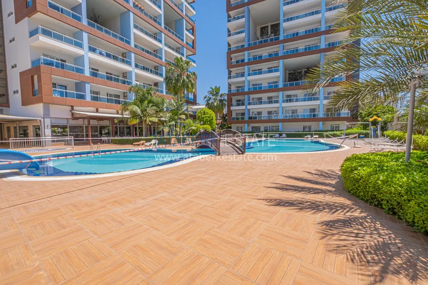 Квартира в Джикджилли меблированная с видом на море и горы в жилом комплексе премиум-класса 3 