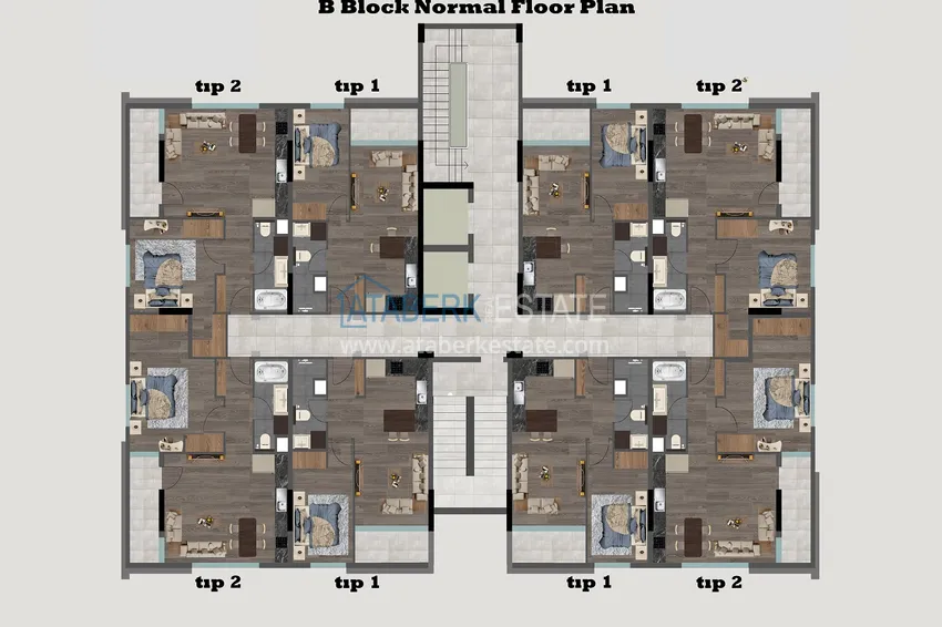 Купить дешево Престижный жилой комплекс люкс-класса в Анталии, район Коньяалты 8 