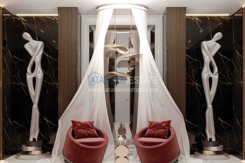 Новый эксклюзивный проект жилого комплекса в Алании – район Оба 48 