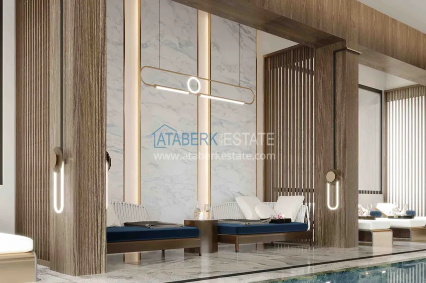 Новый эксклюзивный проект жилого комплекса в Алании – район Оба 49 