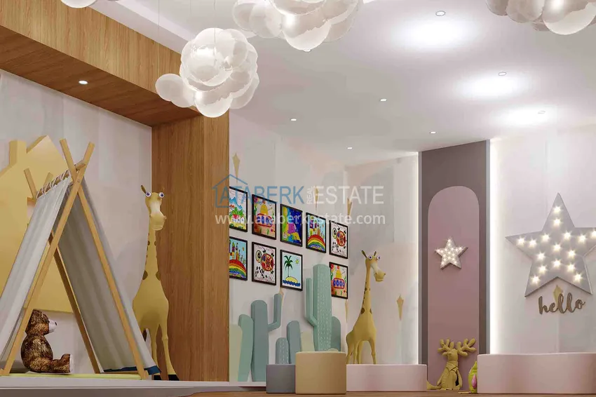 Новый эксклюзивный проект жилого комплекса в Алании – район Оба 52 