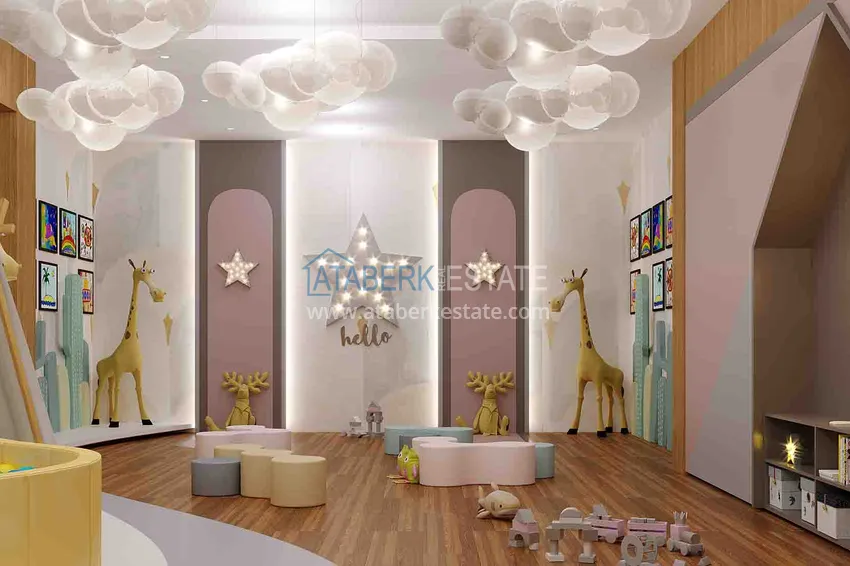 Новый эксклюзивный проект жилого комплекса в Алании – район Оба 53 