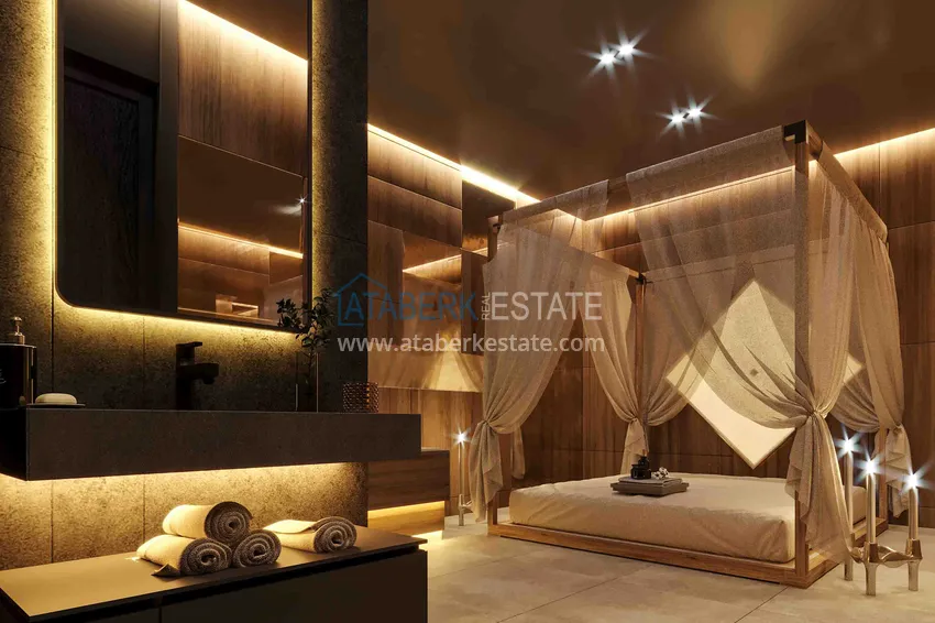 Новый эксклюзивный проект жилого комплекса в Алании – район Оба 54 