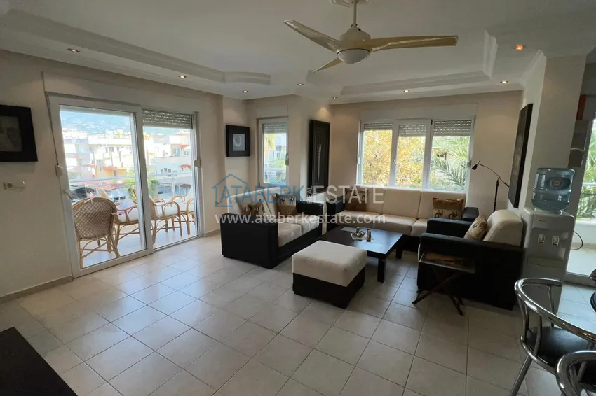 Приобрести Двухуровневая квартира с мебелью – Алания, Оба. Район открыт для ВНЖ 3 