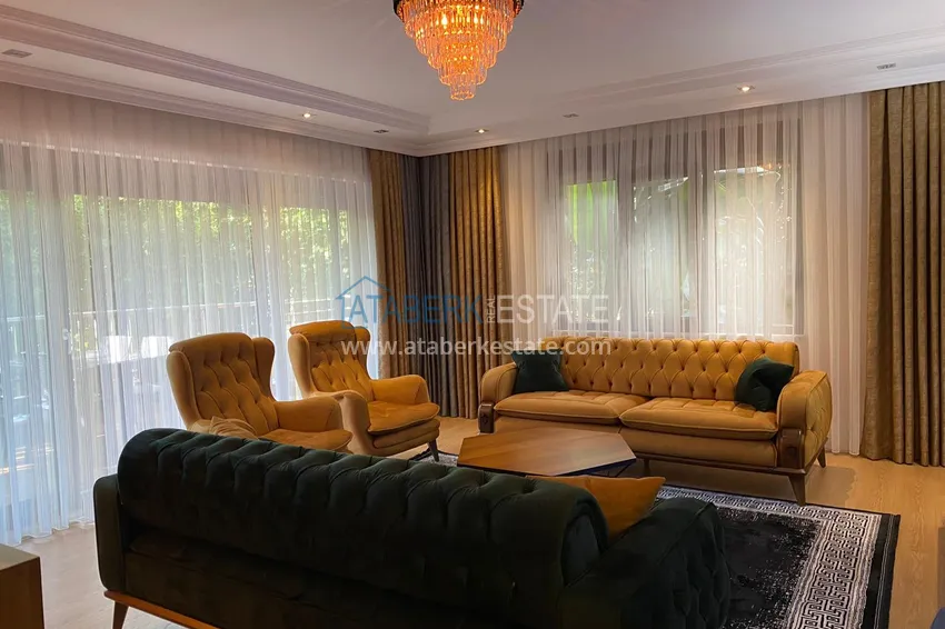 Приобрести Квартира в центре Алании – район пляжа Клеопатра с 3 спальнями и отдельной кухней 4