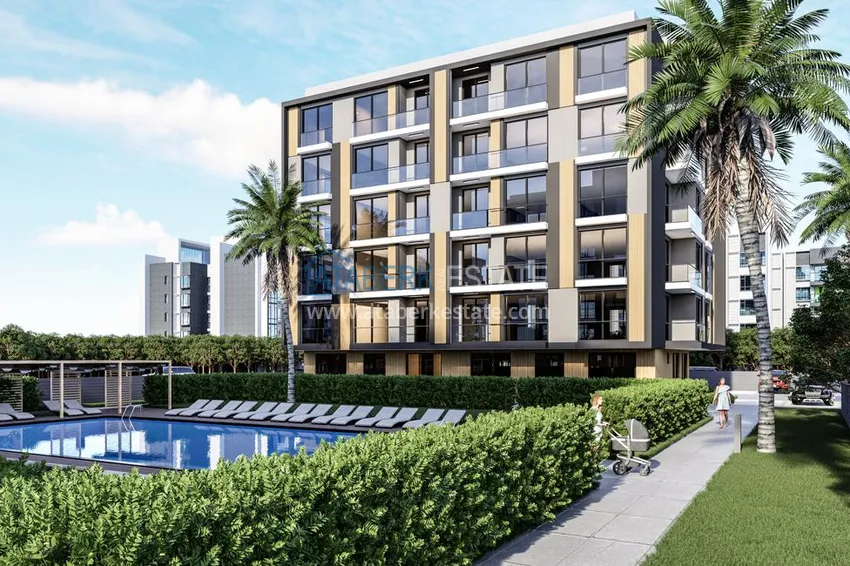 Новый проект престижного жилого комплекса в Анталии, район Кепез  4 