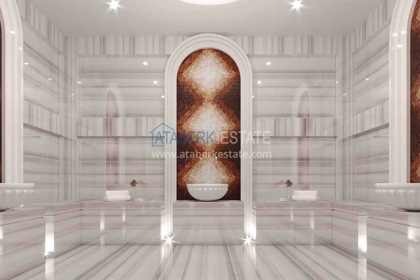 Новый эксклюзивный проект жилого комплекса в Алании – район Оба 56 