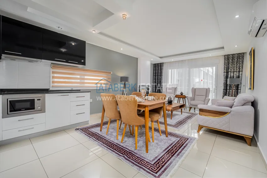 Приобрести Квартира в Джикджилли меблированная с видом на море и горы в жилом комплексе премиум-класса 4 