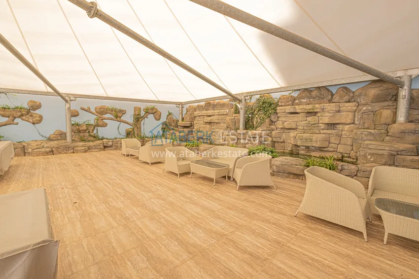 Квартира в Джикджилли меблированная с видом на море и горы в жилом комплексе премиум-класса 6 