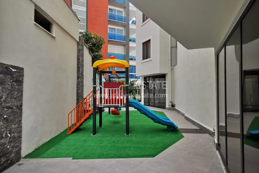 Сдается двухкомнатная квартира в Аланьи район Тосмур №14 6 