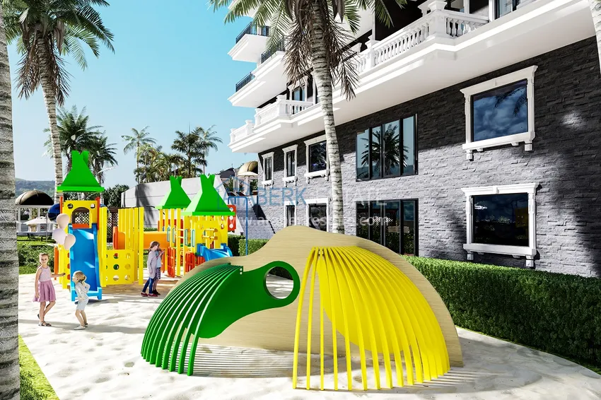 Квартиры в Алании, район Демирташ от строительной компании на этапе проекта 10