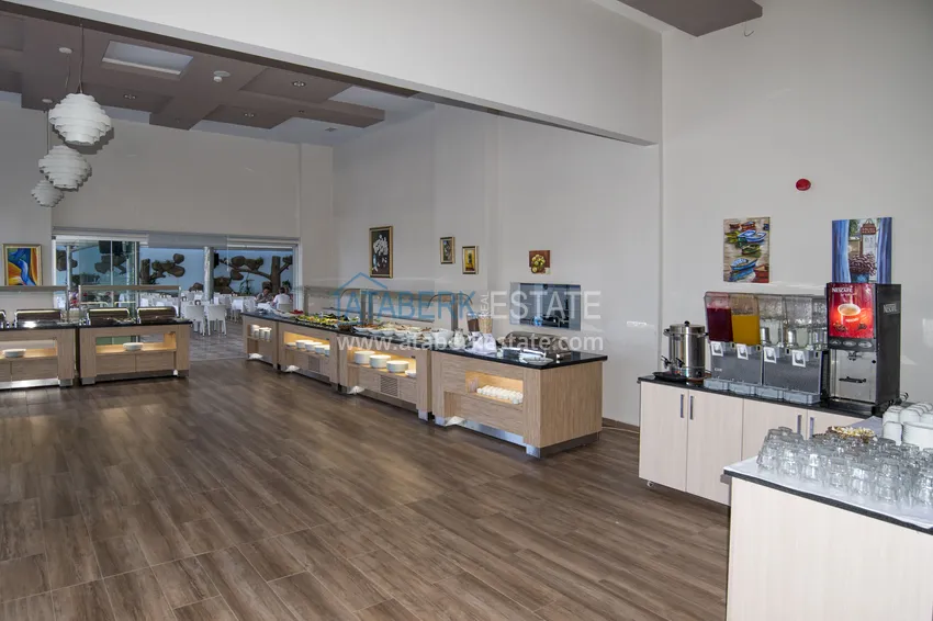 Квартира в Джикджилли меблированная с видом на море и горы в жилом комплексе премиум-класса 10 