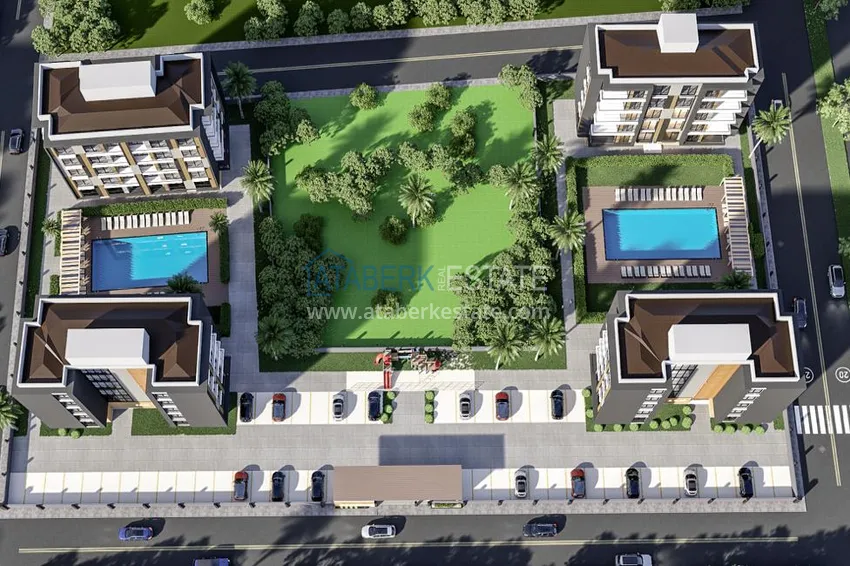 Новый проект престижного жилого комплекса в Анталии, район Кепез  10 