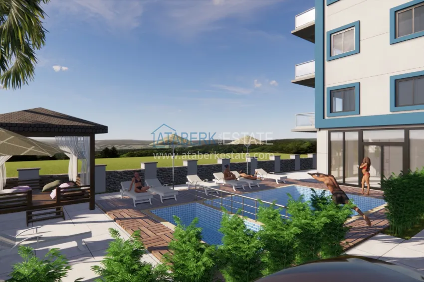 Пентхаус-дуплекс в современном бутик- комплексе, Авсаллар – Алания 4 