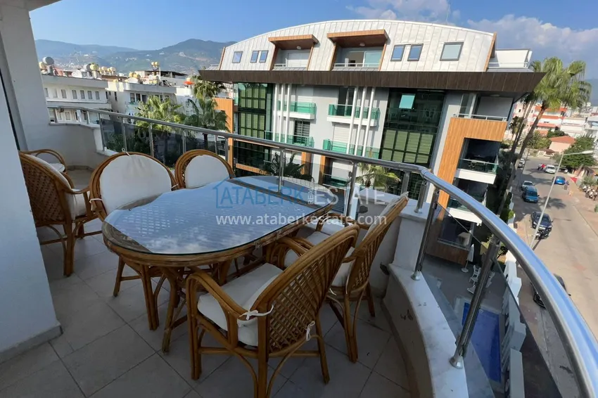 Приобрести Двухуровневая квартира с мебелью – Алания, Оба. Район открыт для ВНЖ 8 