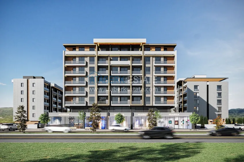 Новый инвестиционно-привлекательный проект в районе Кепез, Анталия 9 