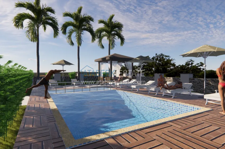 Пентхаус-дуплекс в современном бутик- комплексе, Авсаллар – Алания 5 