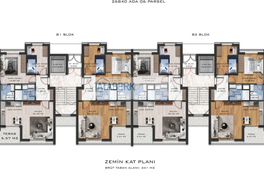 Купить дешево Новый инвестиционно-привлекательный проект в районе Кепез, Анталия 7 