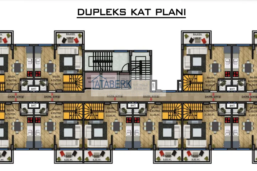 Купить дешево Новый инновационный и инвестиционно-привлекательный проект в Газипаше 2 