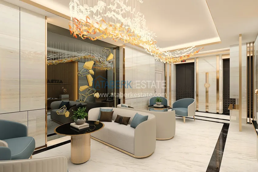 Квартиры в Алании, район Демирташ от строительной компании на этапе проекта 18